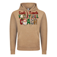 Vintage Coffee Santa's Favorite Volleyball Coach For Christmas Vintage Hoodie - FaDigitalArtStudio