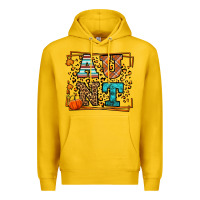 Lemon Autumn Leopard Aunt Premium Hoodie - LillyAllenDesigns