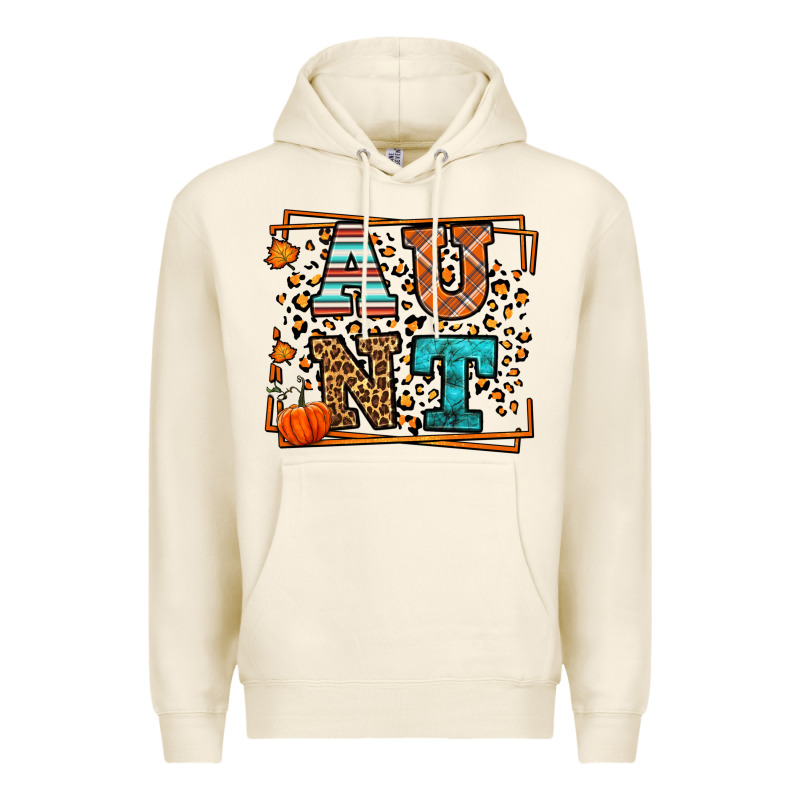 Autumn Leopard Aunt Premium Hoodie by LillyAllenDesigns | Teevron