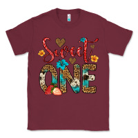 Burgundy sweet one strawberry Classic Tee - Artiststas