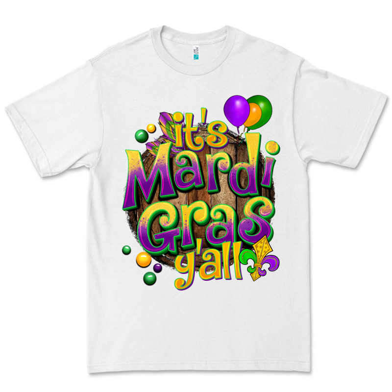 Its Mardi Gras Yall Premium Tee by CowGirlArtShop | Teevron