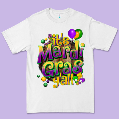 Its Mardi Gras Yall Premium Tee Designed By Cowgirlartshop