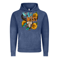 Vintage Denim Western Wild West Rodeo Vintage Hoodie - BundleAndBundleShop
