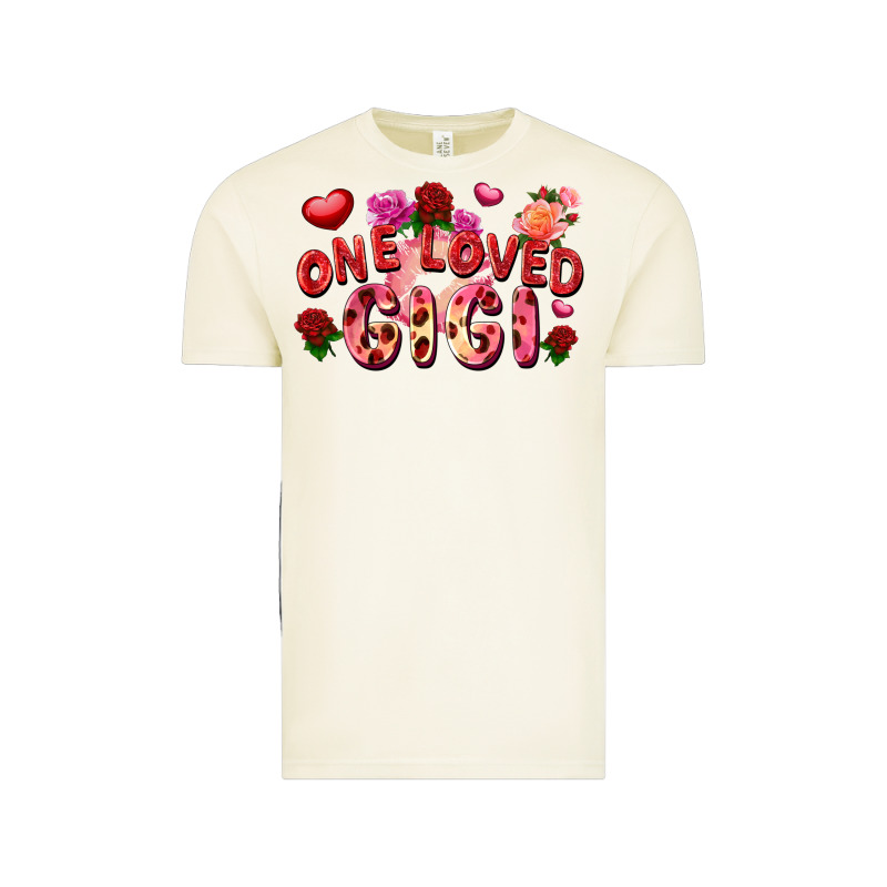 One Loved Gigi Valentine's Day Vintage Tee by FaDigitalArtStudio | Teevron