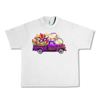 Lunar Rock Mardi Gras Leopard Truck Urban Heavy Tee - FaDigitalArtStudio