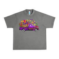 Tornado Mardi Gras Leopard Truck Urban Heavy Tee - FaDigitalArtStudio