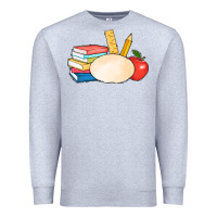 Heather Grey back to school custom Premium Sweatshirt - AdoDesignShop