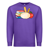 Purple back to school custom Premium Sweatshirt - AdoDesignShop