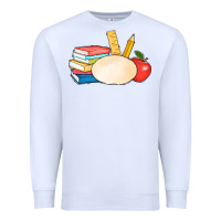 White back to school custom Premium Sweatshirt - AdoDesignShop