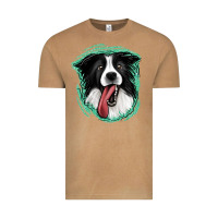 Vintage Camel border collie Vintage Tee - Jasminsmagicworld
