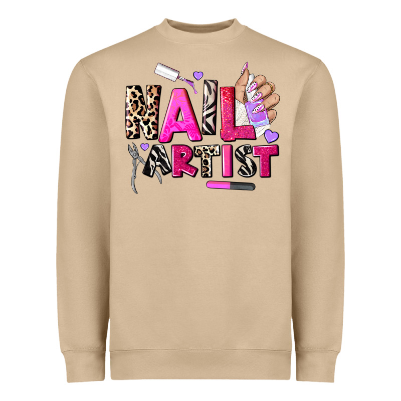 Nail Artist Heavyweight Sweatshirt by AdoDesignShop | Teevron