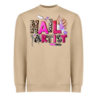 Mushroom nail artist Heavyweight Sweatshirt - AdoDesignShop