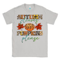 Moon Dust autumn leaves and pumpkins please Classic Tee - CowGirlArtShop