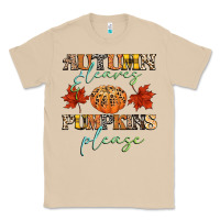 Mushroom autumn leaves and pumpkins please Classic Tee - CowGirlArtShop