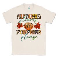Natural autumn leaves and pumpkins please Classic Tee - CowGirlArtShop