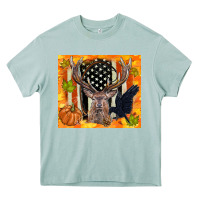 Arona crow and deer hunting fall camouflage Heavy Core Tee - TumblerDesignByShophia