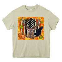 Mossy crow and deer hunting fall camouflage Heavy Core Tee - TumblerDesignByShophia