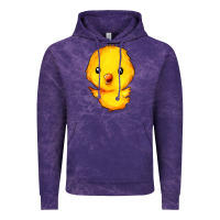 Cloud Purple chick Vintage Hoodie - FaDigitalArtStudio