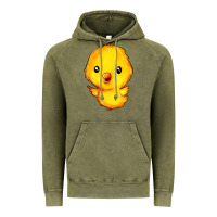 Vintage Olive chick Vintage Hoodie - FaDigitalArtStudio