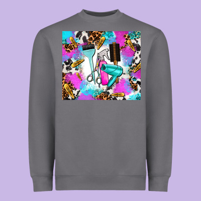 Hair Stylist Heavyweight Sweatshirt Designed By Adodesignshop