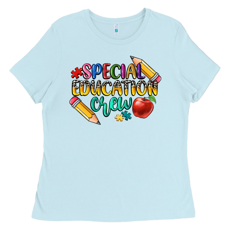 Special Education Crew Ladies Tee by CowGirlArtShop | Teevron