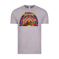 Vintage Zinc Mexico rainbow Vintage Tee - FaDigitalArtStudio