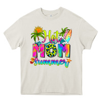 Cream mom summer Heavy Core Tee - RanaPortraitStore