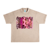 French Oak breast cancer brushstroke Urban Heavy Tee - FaDigitalArtStudio