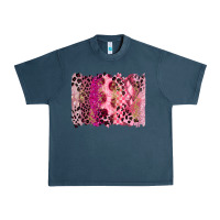 Midnight Navy breast cancer brushstroke Urban Heavy Tee - FaDigitalArtStudio