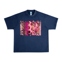 Navy breast cancer brushstroke Urban Heavy Tee - FaDigitalArtStudio