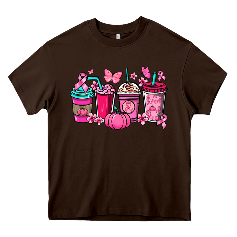 Cancer Coffee Cups Cancer Awareness Heavy Core Tee by HowdyJamesFarm | Teevron