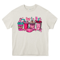 Cream Cancer coffee cups Cancer Awareness Heavy Core Tee - HowdyJamesFarm