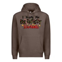 Coffee I Teach The Brightest Students Premium Hoodie - LillyAllenDesigns