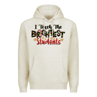 Oatmeal Heather I Teach The Brightest Students Premium Hoodie - LillyAllenDesigns