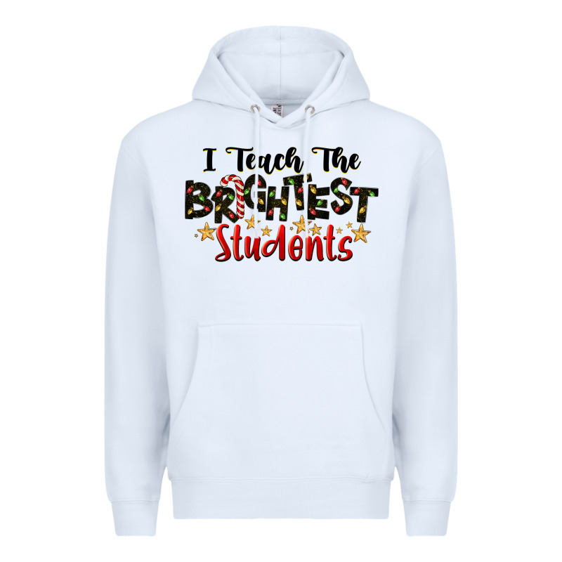 I Teach The Brightest Students Premium Hoodie by LillyAllenDesigns | Teevron