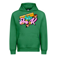 Emerald hello pre k Urban Hoodie - JahusDesignShop