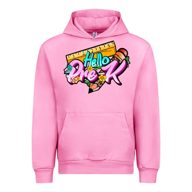 Hello Pre K Urban Hoodie by JahusDesignShop | Teevron