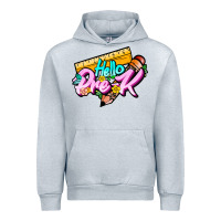 Heather Grey hello pre k Urban Hoodie - JahusDesignShop