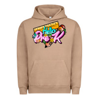 Pigment Burro hello pre k Urban Hoodie - JahusDesignShop