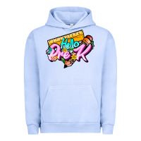 Pigment Grape Ice hello pre k Urban Hoodie - JahusDesignShop