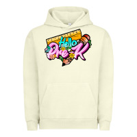 Pigment Pistachio hello pre k Urban Hoodie - JahusDesignShop