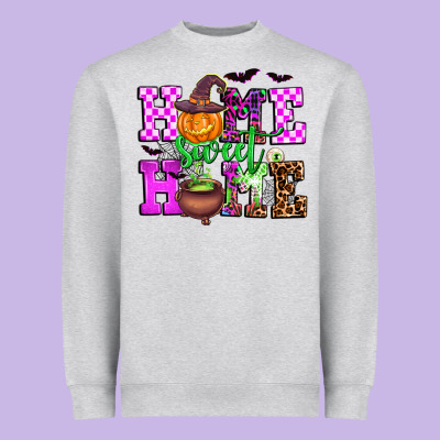 Halloween Home Sweet Home Heavyweight Sweatshirt Designed By Adodesignshop