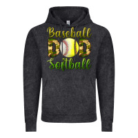 Baseball Dad Softball Vintage Hoodie | Teevron