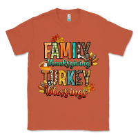 Copper family thanksgiving turkey blessing Classic Tee - CowGirlArtShop