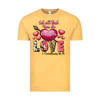 Vintage Mustard Let all that you do be in love Valentine's Day Vintage Tee - FaDigitalArtStudio