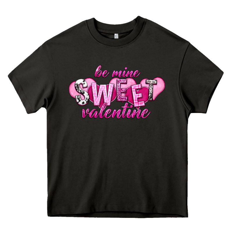 Be Mine Sweet Valentine's Day Heavy Core Tee by HowdyJamesFarm | Teevron