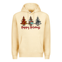 Pina Colada happy holidays christmas trees Premium Hoodie - Jasminsmagicworld