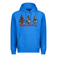 True Royal happy holidays christmas trees Premium Hoodie - Jasminsmagicworld