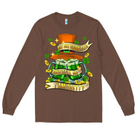 Chestnut buy me green beer and tell me ı am pretty Long Sleeve Tee - FaDigitalArtStudio