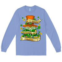 Colony Blue buy me green beer and tell me ı am pretty Long Sleeve Tee - FaDigitalArtStudio